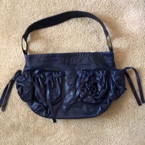 Buttery soft slouchy shoulder bag